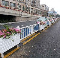 道路隔离PVC花箱