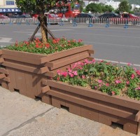 城市道路景观花箱